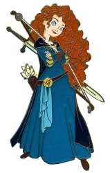Cut Out - Merida of Dunbroch - ART