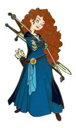 'Cut Out - Merida of Dunbroch - ART'
