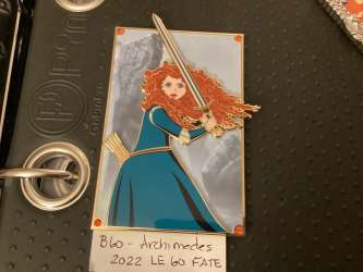 68378 - Fantasy Pin Series: Fantasy by Archimedes - Merida "Fate" - Fantasy Unlicensed alternate image