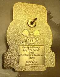 'Epcot Pin Celebration - Pins Around Our World - C&#039;est Bon - Walt Disney Studios Park — Mickey and Goofy on Rollercoaster - WDW'