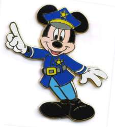 Mickey as Policeman - Sky Blue Pants