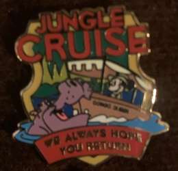 Map and Mini Pin GWP: Jungle Cruise - We Always Hope You Return - DLR