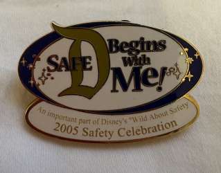 Safe D Begins with Me — Blue and White