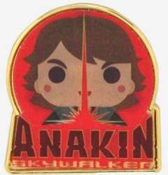 Boxlunch - 2022 Galactic Convention - Chibi Anakin Skywalker &amp; Darth Vader Lenticular - DLIC