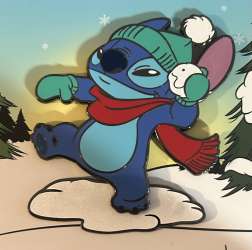 68499 - Loungefly - Collector Box - Stitch Throwing Glitter Snowball (BoxLunch Exclusive) - Loungefly alternate image