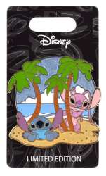 'Disney Pins Blog (DPB) Exclusives - Stitch &amp; Angel Beach - DLIC'