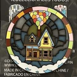 68576 - Hot Topic - Pixar Stained Glass - Up House - Loungefly alternate image