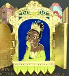 68584 - Hot Topic - Princess Hinged Window - Tiana - Loungefly alternate image