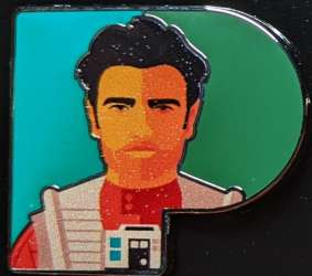 'Star Wars Celebration 2019 - Alphabet Set - Poe Dameron (only) - DLIC'
