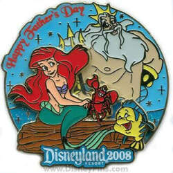'Father's Day - 2008 - Ariel &amp; King Triton - DLR'