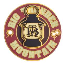 Red Big Thunder Mountain Lantern Logo