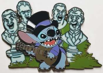 Characters in Phantom Manor - Stitch with Singing Busts - DLP