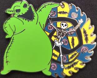 Oogie Boogie Spinning the Fun Wheel ONLY