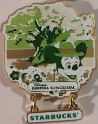 52861 - Walt Disney World 50th Anniversary Starbucks - Animal Kingdom with Mickey ONLY - Walt Disney World alternate image