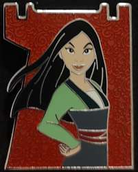 52060 - Disney Princess Fantasyland Castle Booster Set - Mulan red castle princess puzzle alternate image