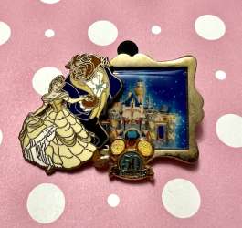 68728 - Happiest Homecoming On Earth Framed Castle Collection - Belle and the Beast - Disneyland Resort alternate image