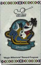 Magic Access - Magic Milestone Reward 2023 - Olaf on a sleigh - HKDL