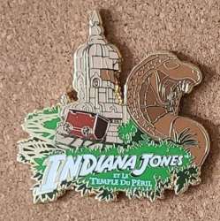 54075 - Indiana Jones Et Le Temple Du Peril - Cobra and Coaster Vehicle Logo - Disneyland Resort Paris alternate image