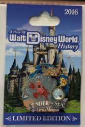 68780 - Piece of Walt Disney World History 2016 - Under the Sea Journey of the Little Mermaid - Walt Disney World alternate image