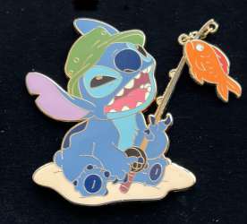 Summer Vacation Stitch Set - Stitch fishing | PIN 49702