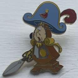 44711 - Beauty and the Beast - Cogsworth - Disneyland Resort Paris alternate image