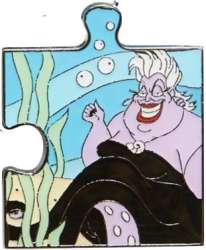 BoxLunch - The Little Mermaid Underwater Scene Puzzle - Ursula - LFLY