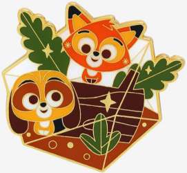 52798 - BoxLunch - Disney Terrarium - Tod & Copper - Loungefly alternate image