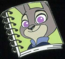 6896 - Magical Mystery Pins Series 13 - Character Notebooks - Judy Hopps alternate image