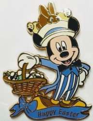 'Easter 2004 - Mickey Mouse with Easter Egg Basket - DA'