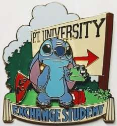 Pin Trading University - Stitch Exchange Student - WDW