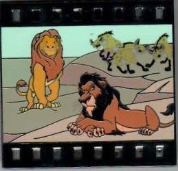 53842 - One Family 2022 Pin Celebration - Villainous Friends and Family Film Strips Mystery Set - Mufasa, Scar and Hyenas alternate image