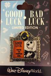 Good Luck, Bad Luck Slider Series - Jack Skellington | PIN 2760