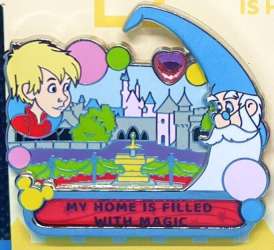 55398 - Disneyland is Home Collection - Tomorrow Magic Pin Set - Disneyland Resort alternate image