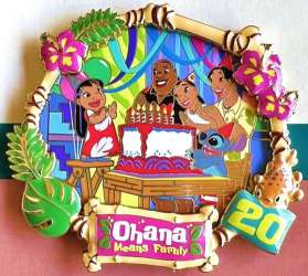 51808 - Lilo & Stitch 20th Anniversary - Ohana Means Family on Birthdays - Disney Employee Center alternate image