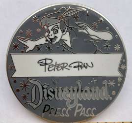'Dateline: Disneyland 1955 - Press Pass Mystery Set - Peter Pan CHASER - DLR'