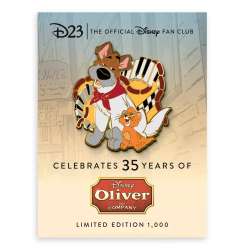 69192 - Oliver and Company 35th Anniversary - Oliver and Dodger - Disney Fan Club alternate image