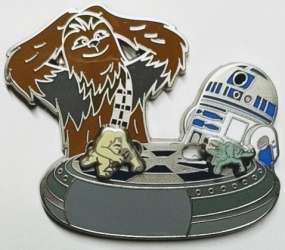 2022 One Family Pin Event - Family Game Night - Star Wars Holochess Slider - DLR
