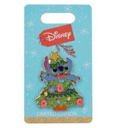 'Disney Pins Blog (DPB) Exclusives - Stitch Christmas Tree - DLIC'
