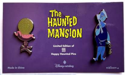 Disney Catalog - Haunted Mansion 2 Pin Sets - Set #2 - The Executioner and Madame Leota - DSUS