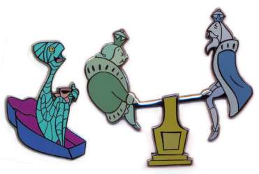 Click to view the Set #5 - The Mummy and the King and Queen Teeter Totter details