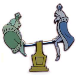 King and Queen Teeter Totter from Set #5