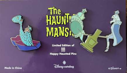 69311 - Disney Catalog - Haunted Mansion 2 Pin Sets - King and Queen Teeter Totter from Set #5 - Disney Store US alternate image