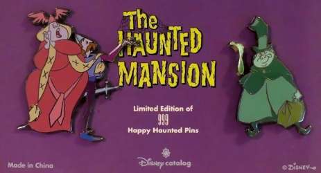 69314 - Disney Catalog - Haunted Mansion 2 Pin Sets - The Opera Singers from Set #6 - Disney Store US alternate image