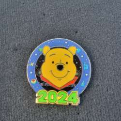 2024 Dated Year Pins - Brave New World Dated Mystery Collection - Winnie the Pooh - MLT