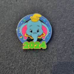 2024 Dated Year Pins - Brave New World Dated Mystery Collection - Dumbo - MLT