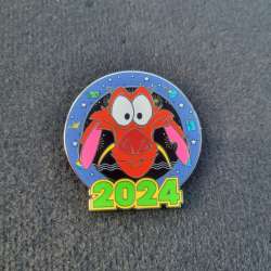 2024 Dated Year Pins - Brave New World Dated Mystery Collection - Mushu - MLT