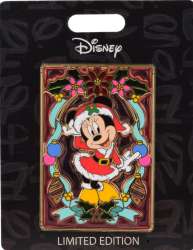 69395 - Pink A La Mode (PALM) - Disney Holidays Stained Glass - Disney Holidays Minnie Mouse - Disney Licensed alternate image