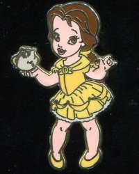 Toddler Princess Mini-pin Booster Set - Belle - MLT