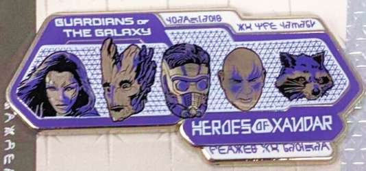 Guardians of the Galaxy: Cosmic Rewind - Heroes of Xandar - Star Lord, Gamora, Rocket Raccoon, Groot and Drax - WDW