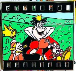53840 - One Family 2022 Pin Celebration - Villainous Friends and Family Film Strips Mystery Set - Queen of Hearts, King of Hearts and White Rabbit alternate image